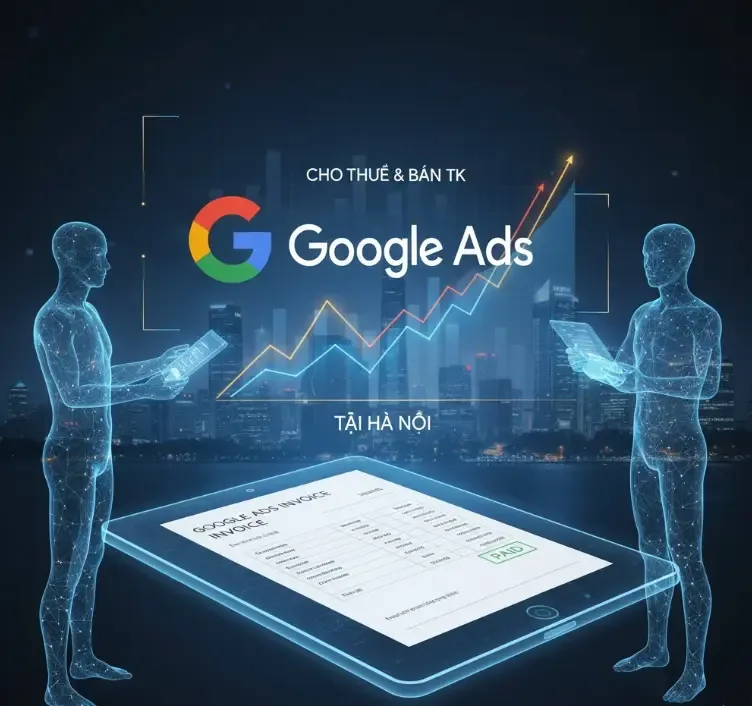 Bán tài khoản Google Ads Invoice tại Hà Nội