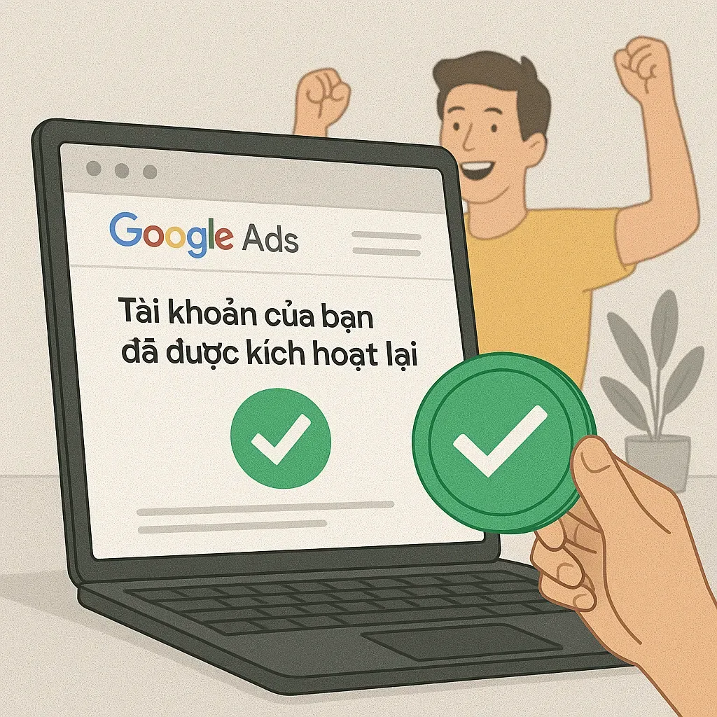 5 Cách Kháng Tài Khoản Google Ads Bị Tạm Ngưng Hiệu Quả