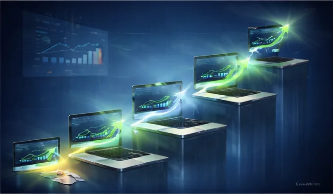 An illustration of a 10-day Google Ads scaling roadmap from 15 million to 100 million VND per day