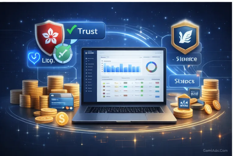 Minh họa lợi thế của tài khoản Google Invoice Hong Kong khi chạy VPCS về trust, thanh toán và khả năng gánh camp nặng